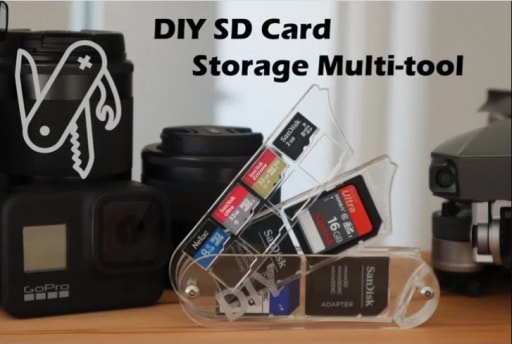 多功能SD卡存儲夾