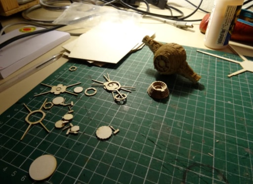 TIE 戰(zhàn)斗機模型