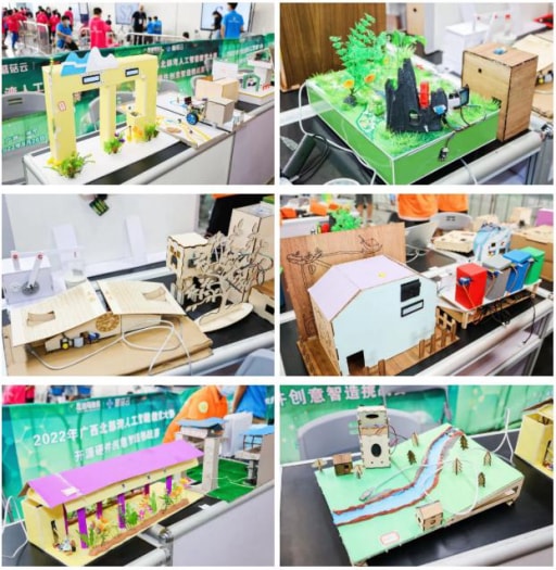 雷宇攜蘑菇云創(chuàng)客助力2022年廣西北部灣人工智能教育大賽活動完美收官