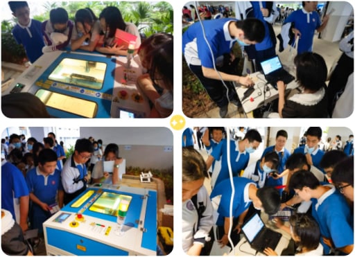 雷宇助力中國(guó)科學(xué)院深圳理工大學(xué)附屬實(shí)驗(yàn)高級(jí)中學(xué)第二屆科技節(jié)活動(dòng)完美收官！