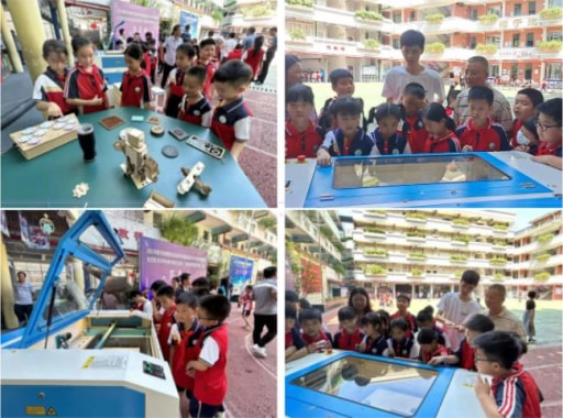 雷宇為本次活動的提供了LaserMaker建模軟件與激光切割機(jī)支持。